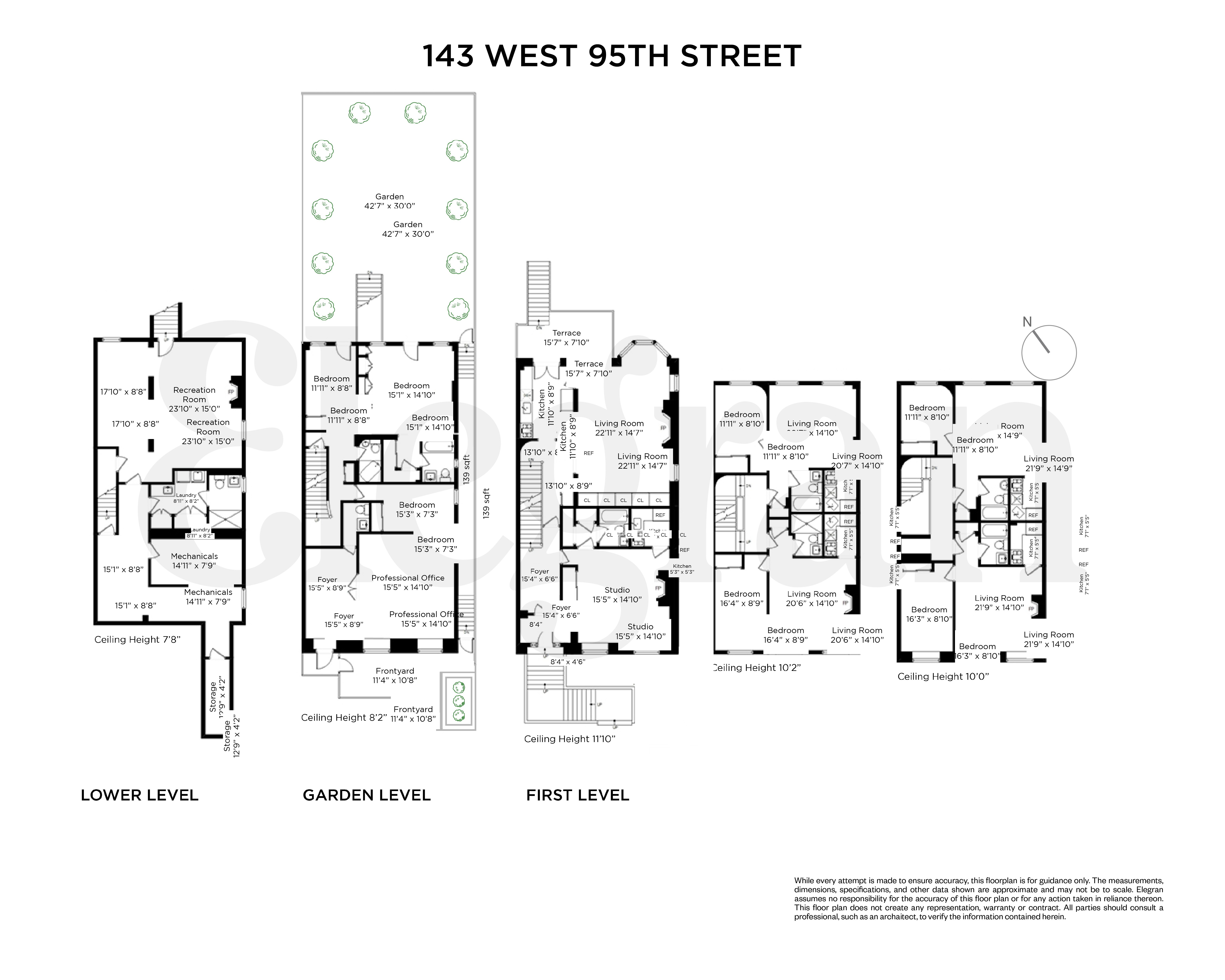 143 West 95th Street Upper West Side New York NY 10025