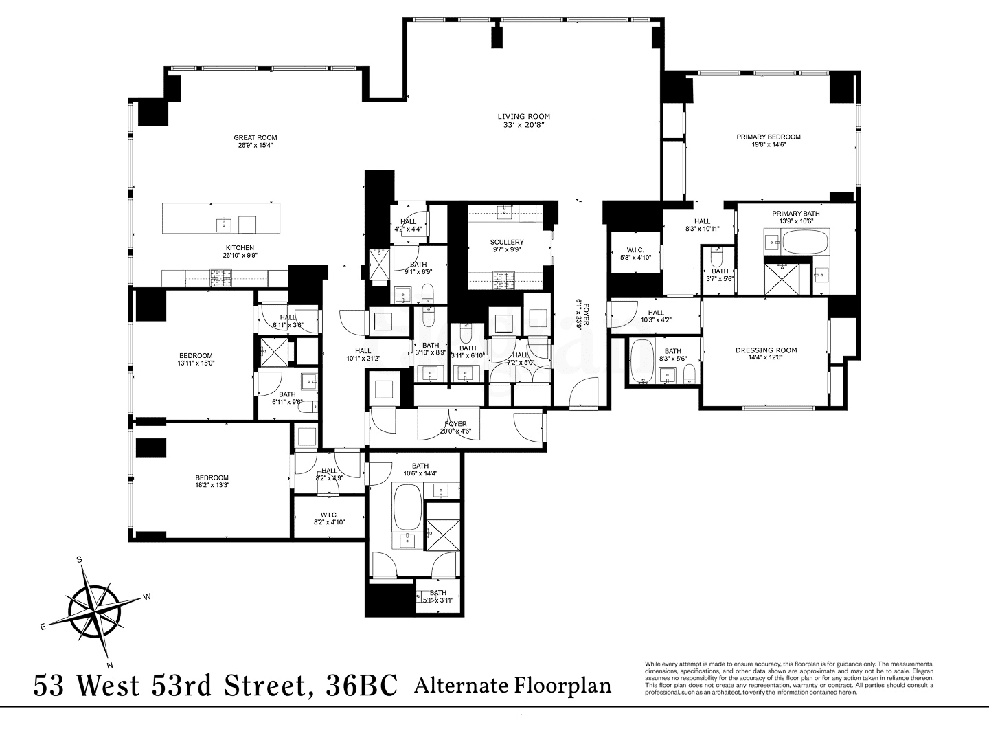 53 West 53rd Street 36-BC Midtown West New York NY 10019